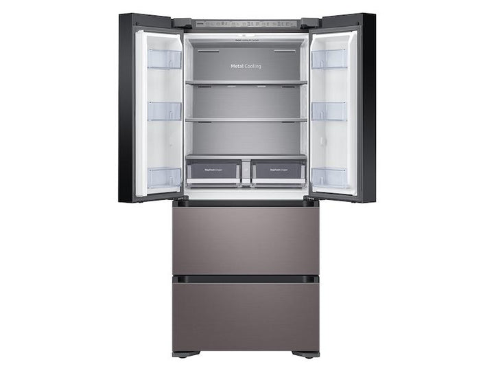 SAMSUNG RQ48T9432T1 17.3 cu. ft. Smart Kimchi & Specialty 4-Door French Door Refrigerator in Platinum Bronze