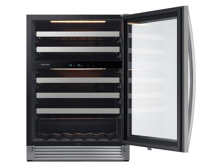 SAMSUNG RW51TS338SR 51-Bottle Capacity Wine Cooler in Stainless Steel