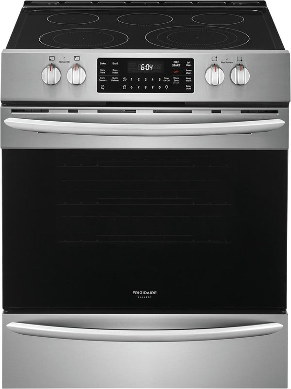 FRIGIDAIRE FGEH3047VF Gallery 30" Front Control Electric Range with Air Fry