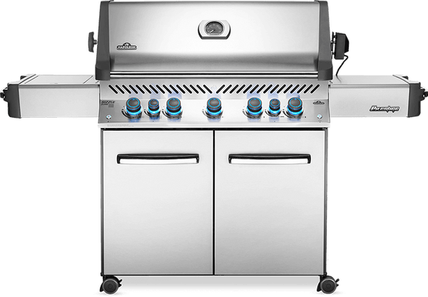 NAPOLEON BBQ P665RSIBPSS Prestige 665 RSIB with Infrared Side and Rear Burners , Stainless Steel , Propane