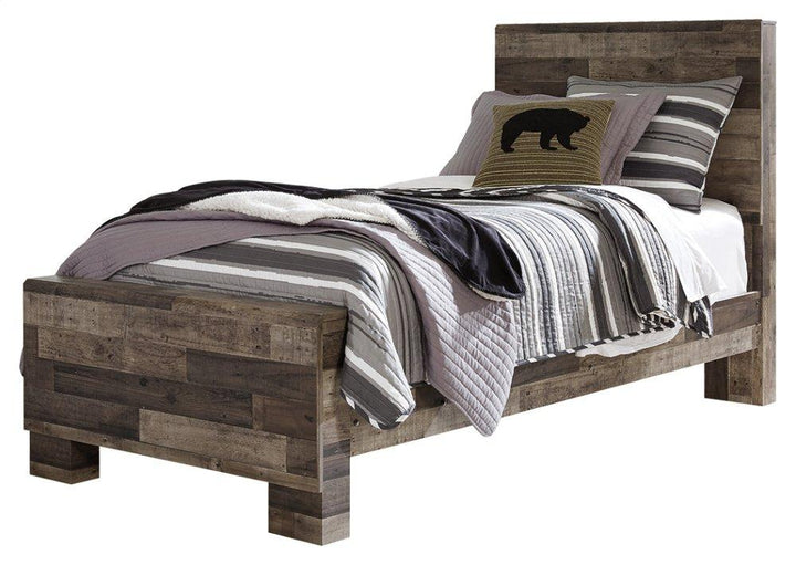 ASHLEY FURNITURE PKG003360 Twin Panel Bed With Mirrored Dresser
