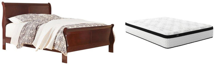 ASHLEY FURNITURE PKG008836 Queen Sleigh Bed With Mattress