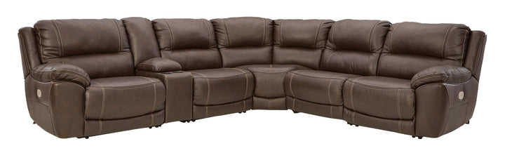 ASHLEY FURNITURE PKG011055 6-piece Sectional With Recliner