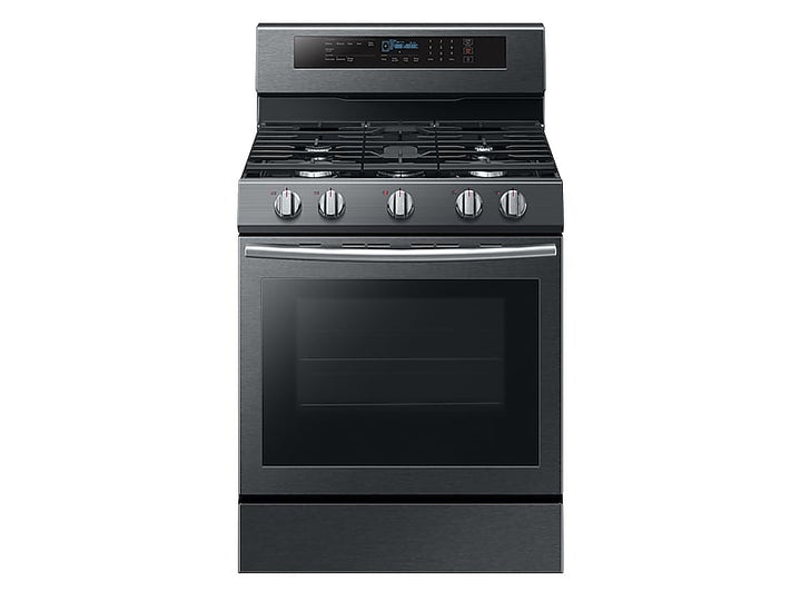 SAMSUNG NX58M6630SG 5.8 cu. ft. Freestanding Gas Range with True Convection in Black Stainless Steel