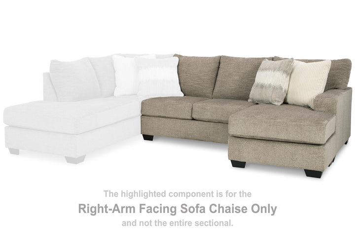 ASHLEY FURNITURE 1530503 Creswell Right-arm Facing Sofa Chaise