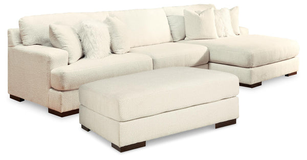 ASHLEY FURNITURE PKG013080 2-piece Sectional With Ottoman