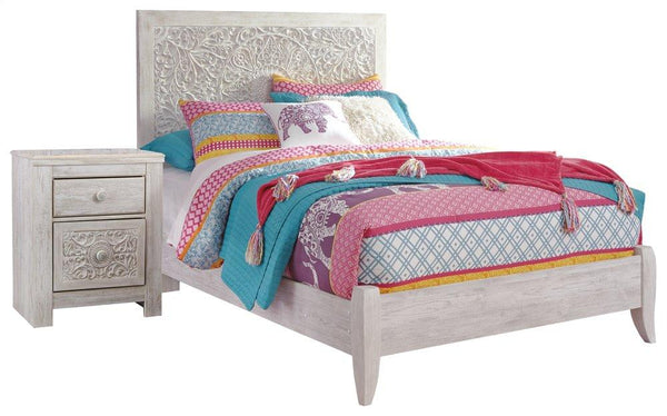 ASHLEY FURNITURE PKG007713 Full Panel Bed With Nightstand