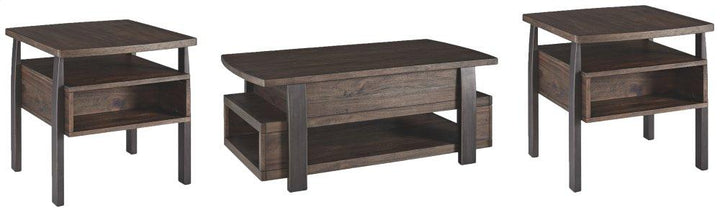 ASHLEY FURNITURE PKG007154 Coffee Table With 2 End Tables