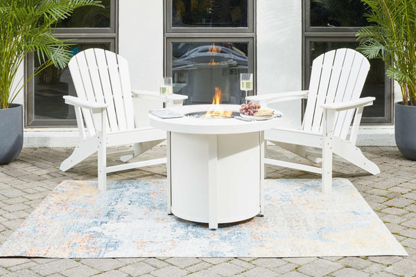 ASHLEY FURNITURE PKG014582 Fire Pit Table and 2 Chairs
