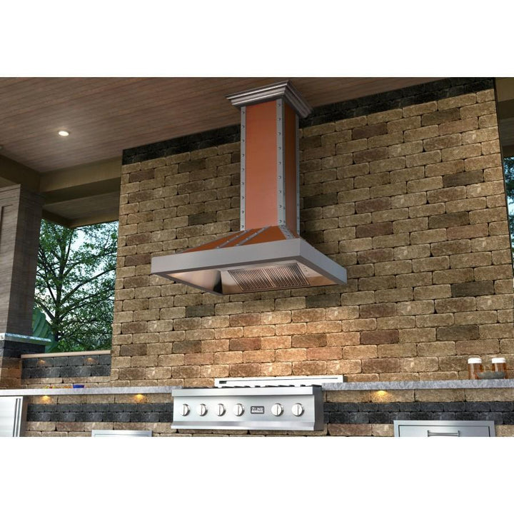 ZLINE KITCHEN AND BATH 655CSSSS36 ZLINE Designer Series Wall Mount Range Hood Size: 36 inch