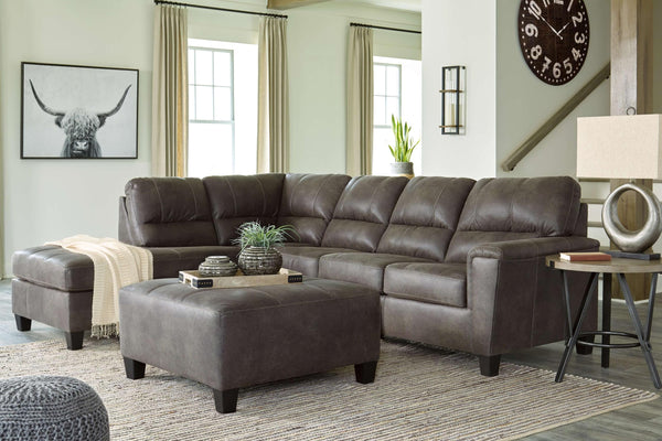 ASHLEY FURNITURE PKG007392 2-piece Sectional With Ottoman