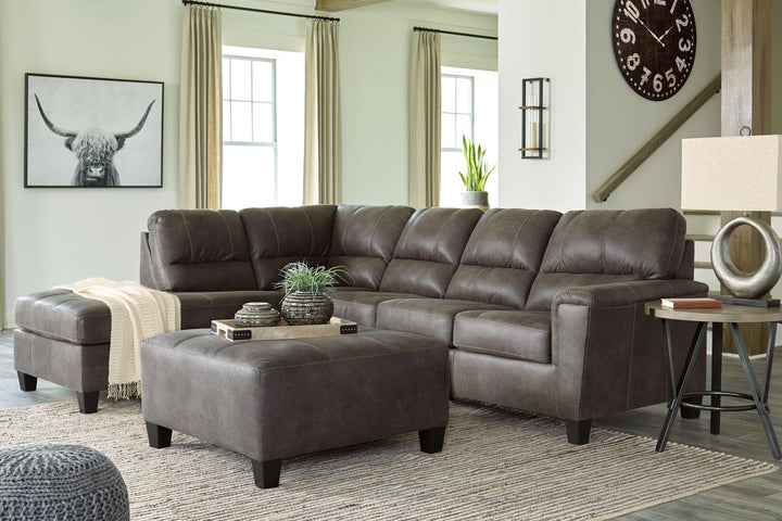 ASHLEY FURNITURE 94002U2 Navi 2-piece Sectional With Ottoman