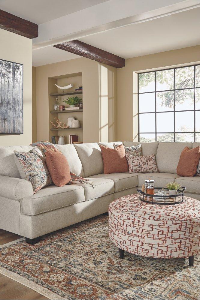 ASHLEY FURNITURE PKG000960 3-piece Sectional With Ottoman