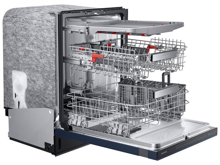 SAMSUNG DW80R9950QN Bespoke Smart 39dBA Dishwasher with Linear Wash in Fingerprint Resistant Navy Steel