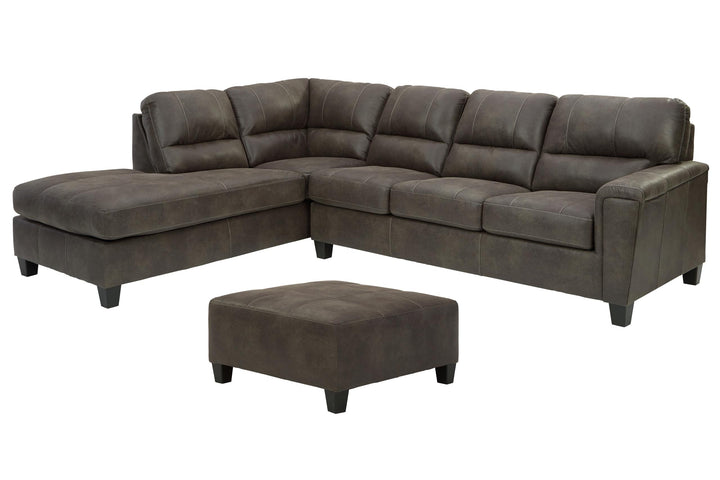 ASHLEY FURNITURE PKG007394 2-piece Sectional With Ottoman