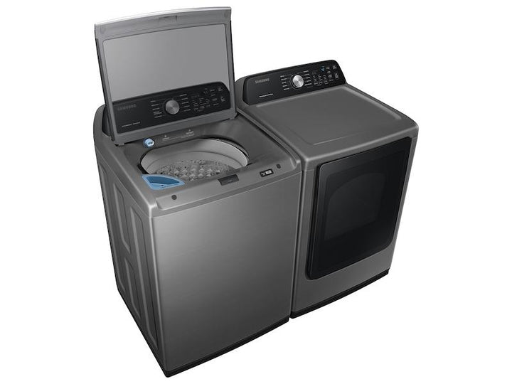 SAMSUNG DVE45T3400P 7.4 cu. ft. Electric Dryer with Sensor Dry in Platinum