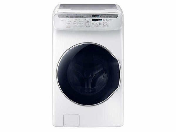 SAMSUNG WV55M9600AW 5.5 cu. ft. Smart Washer with FlexWash TM in White