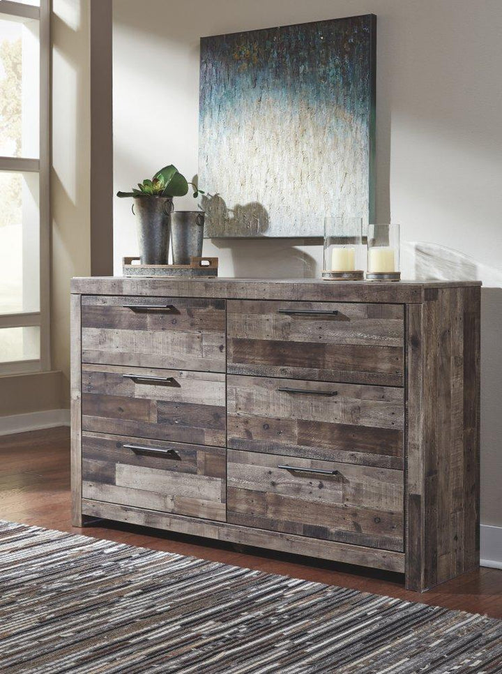 ASHLEY FURNITURE PKG003304 Queen Panel Bed With 6 Storage Drawers With Dresser