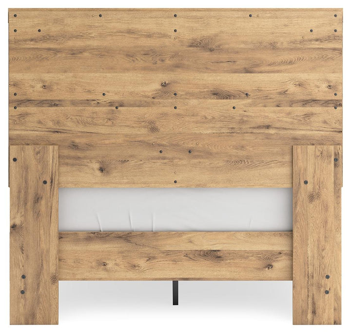 ASHLEY FURNITURE EB2712B2 Larstin Full Crossbuck Panel Platform Bed