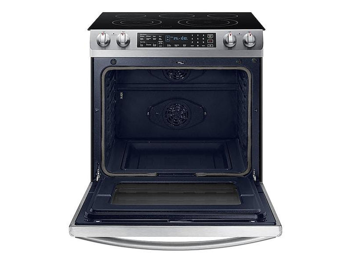 SAMSUNG NE58K9430SS 5.8 cu. ft. Slide-in Electric Range in Stainless Steel