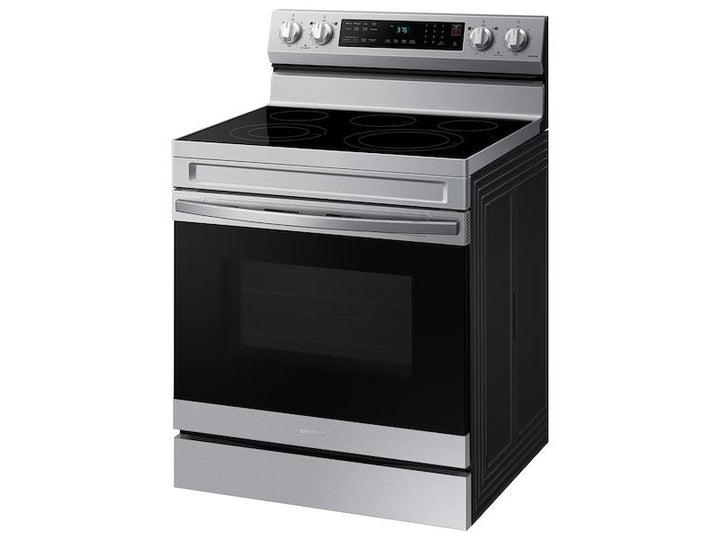 SAMSUNG NE63A6511SS 6.3 cu. ft. Smart Freestanding Electric Range with No-Preheat Air Fry & Convection in Stainless Steel