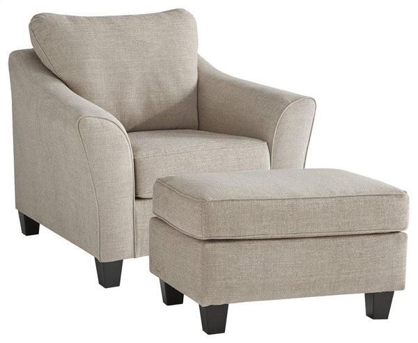 ASHLEY FURNITURE 49701U1 Abney Chair and Ottoman
