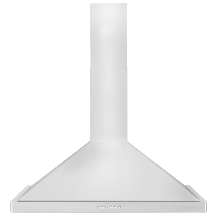 ZLINE KITCHEN AND BATH ALP10WL36 ZLINE Alpine Series Convertible Wall Mount Range Hood in Stainless Steel with Remote Control, LED lighting, Baffle Filters Size: 36 Inch