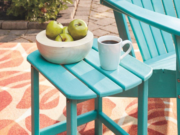 ASHLEY FURNITURE PKG008189 Outdoor Chair With End Table