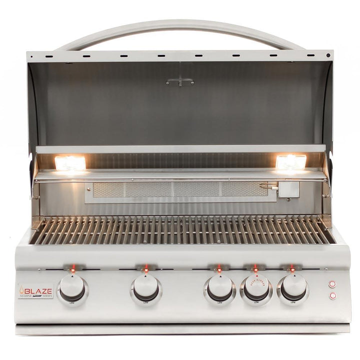 BLAZE GRILLS BLZ4LTE2MGLP Blaze Marine Grade 316L 4-Burner Premium LTE