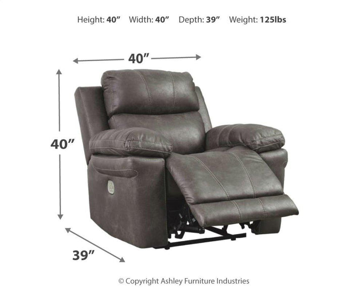 ASHLEY FURNITURE 3000413 Erlangen Power Recliner