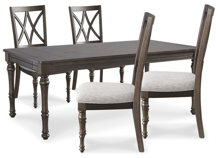 ASHLEY FURNITURE PKG013991 Dining Table and 4 Chairs