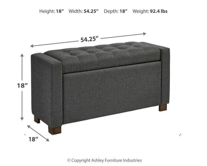 ASHLEY FURNITURE A3000224 Cortwell Storage Bench