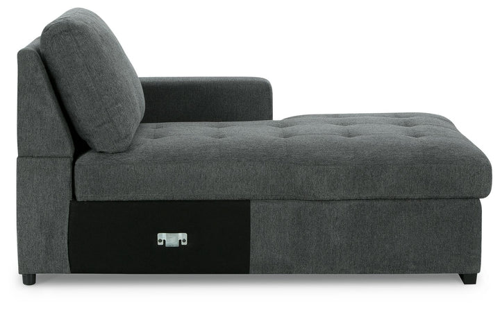 ASHLEY FURNITURE 2660617 Millcoe Right-arm Facing Corner Chaise With Storage