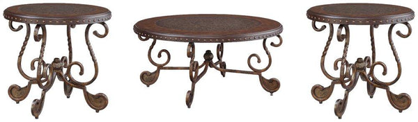 ASHLEY FURNITURE PKG007160 Coffee Table With 2 End Tables