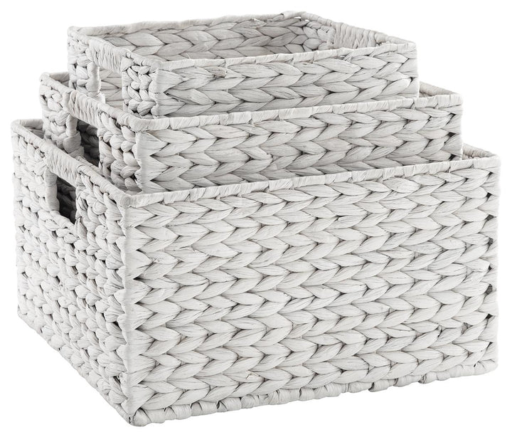 ASHLEY FURNITURE A2000468 Elian Basket set of 3