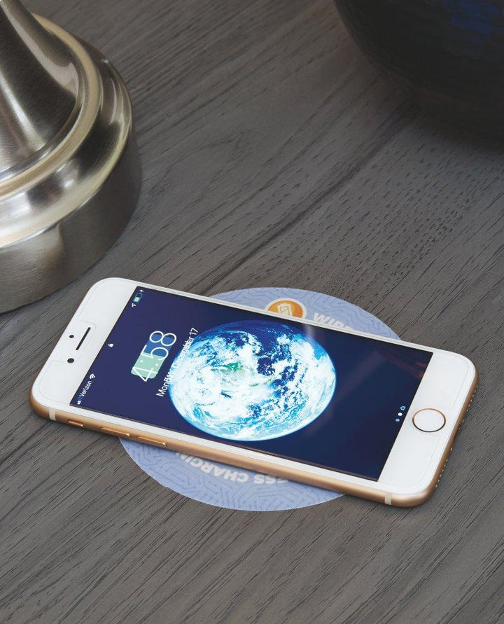 ASHLEY FURNITURE PKG003528 Full Upholstered Panel Headboard With Mirrored Dresser, Chest and Nightstand