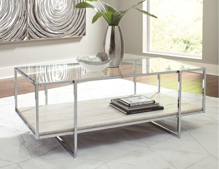 ASHLEY FURNITURE PKG008967 Coffee Table With 1 End Table