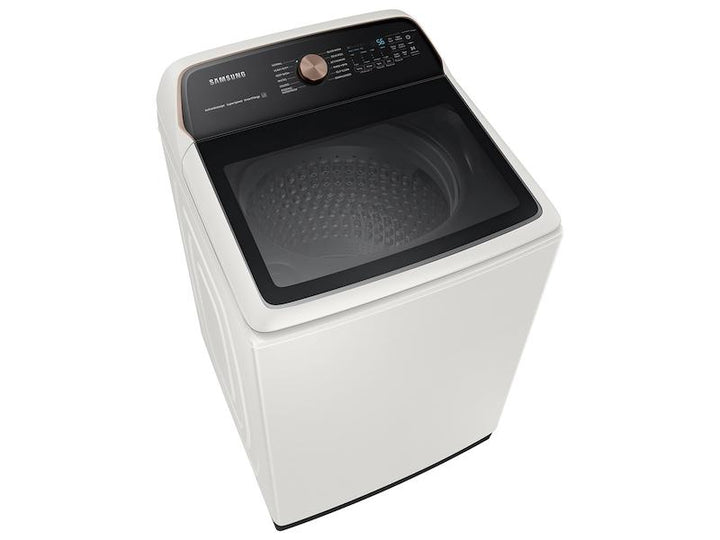 SAMSUNG WA55A7300AE 5.5 cu. ft. Extra-Large Capacity Smart Top Load Washer with Super Speed Wash in Ivory