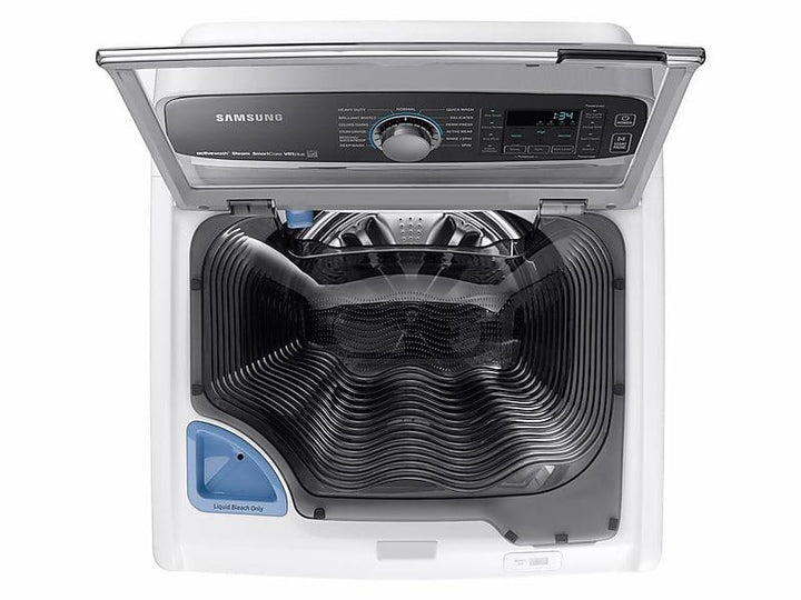 SAMSUNG WA52M7750AW 5.2 cu. ft. activewash TM Top Load Washer in White