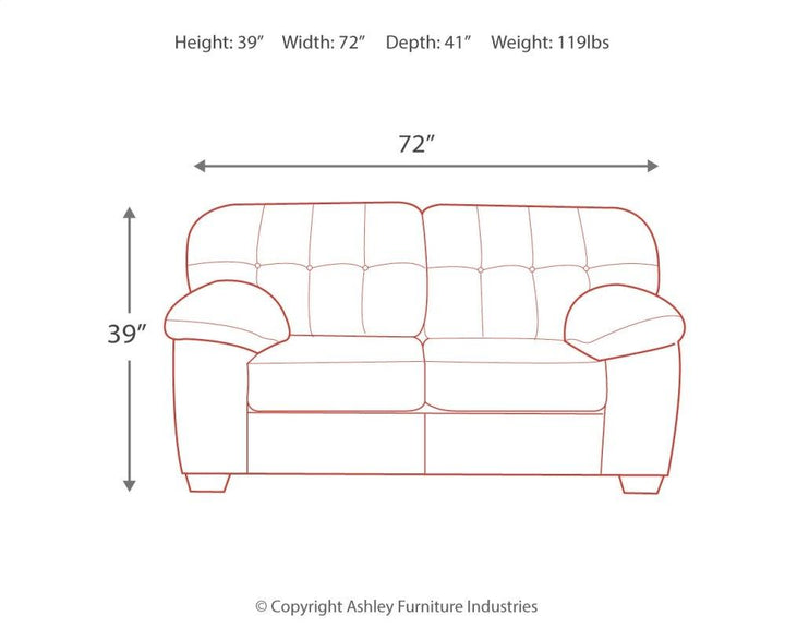 ASHLEY FURNITURE 7050935 Accrington Loveseat