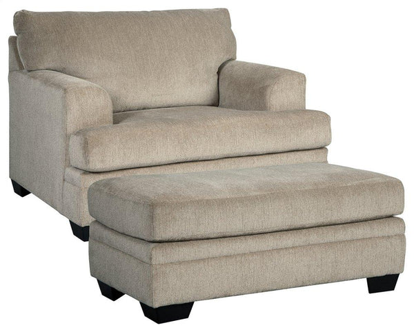 ASHLEY FURNITURE 77205U1 Dorsten Chair and Ottoman