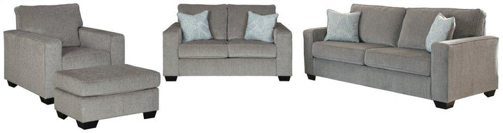 ASHLEY FURNITURE PKG001810 Sofa, Loveseat, Chair and Ottoman