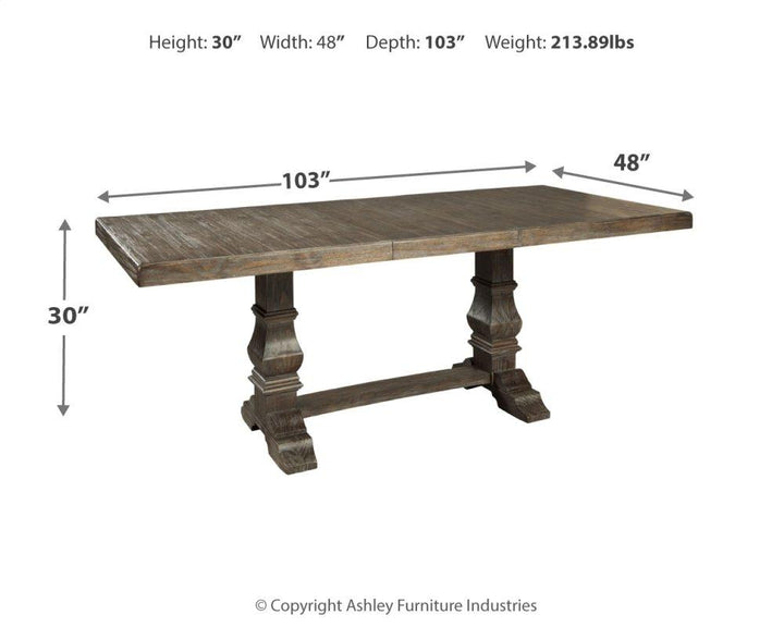 ASHLEY FURNITURE D813D5 Wyndahl Dining Table