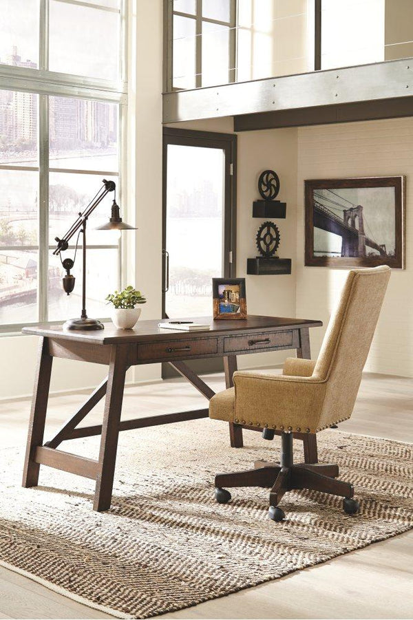 ASHLEY FURNITURE PKG008069 Home Office Desk With Chair