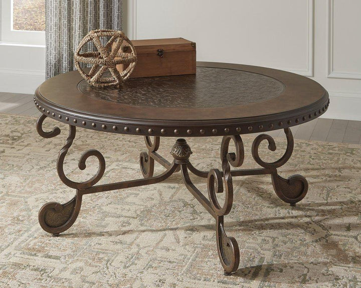 ASHLEY FURNITURE PKG007160 Coffee Table With 2 End Tables