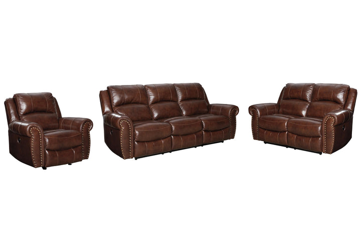 ASHLEY FURNITURE PKG007994 Sofa, Loveseat and Recliner