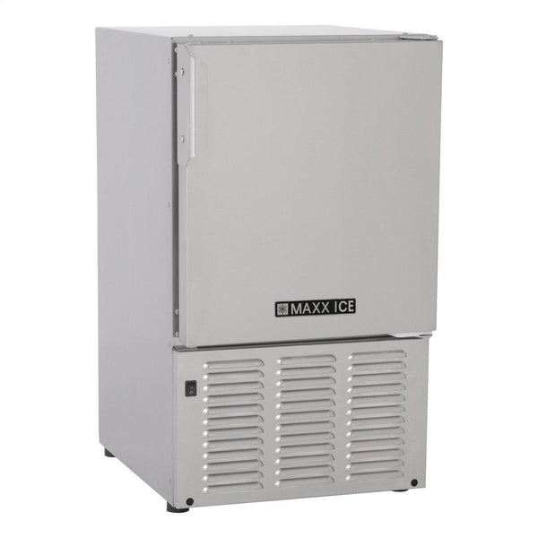 MAXX ICE MMAR25S Compact Marine Ice Machine / RV & Boat Ice Machine - Stainless Steel