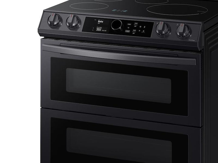 SAMSUNG NE63T8951SG 6.3 cu. ft. Smart Slide-in Induction Range with Flex Duo TM , Smart Dial & Air Fry in Black Stainless Steel