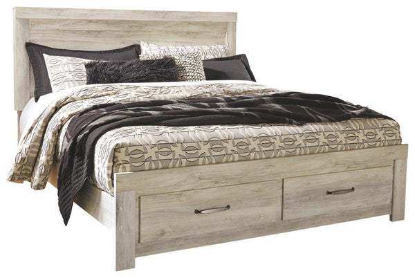 ASHLEY FURNITURE B331B9 Bellaby King Platform Bed With 2 Storage Drawers