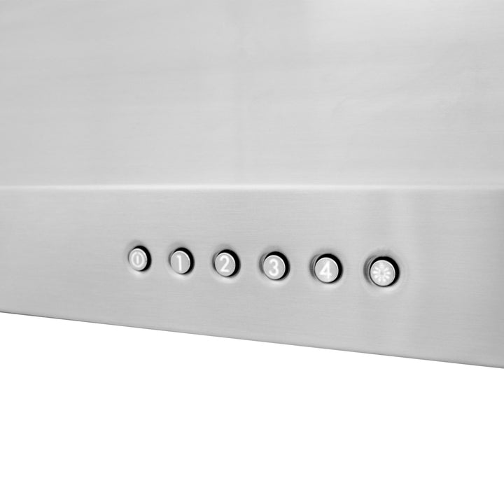 ZLINE KITCHEN AND BATH ALP10UC30 ZLINE Alpine Series Ducted Under Cabinet Range Hood in Stainless Steel Size: 30 Inch